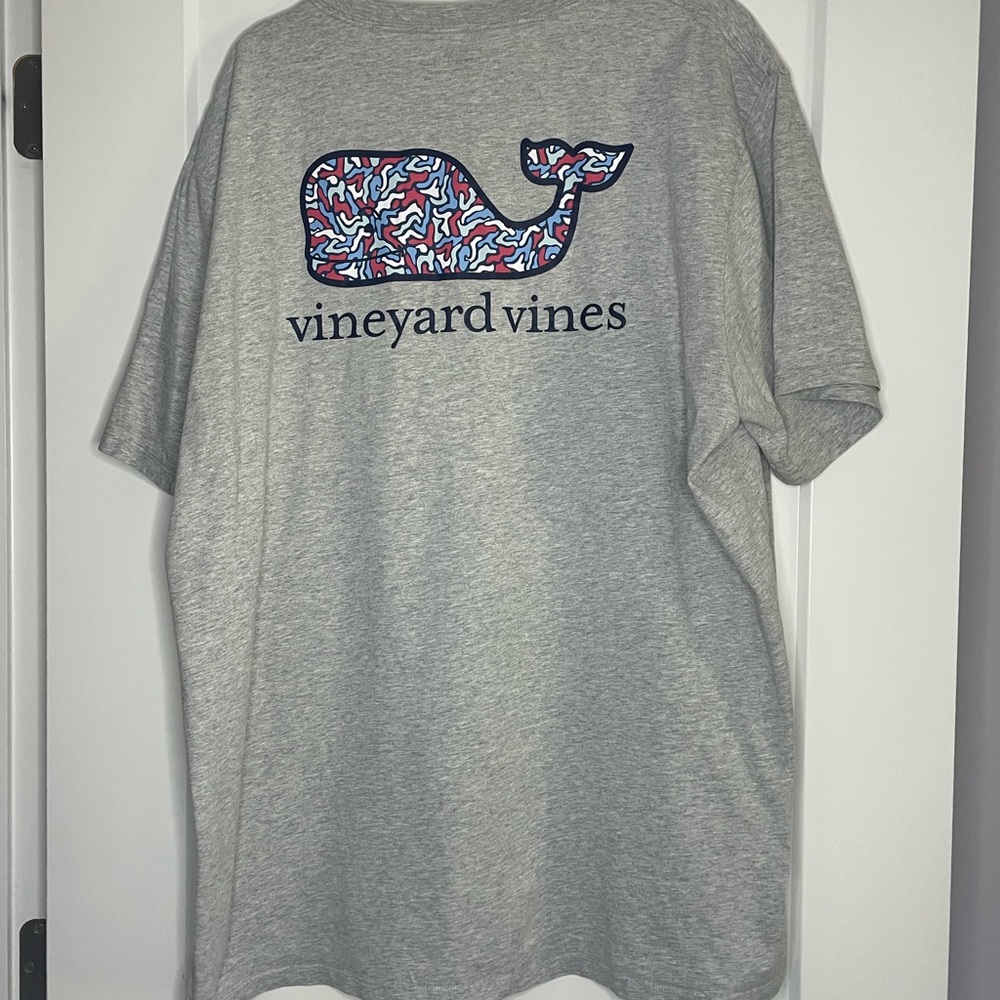 Vineyard Vines Heather Gray Tee 2XL